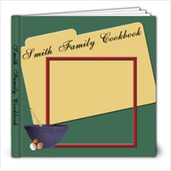 family cookbook - 8x8 Photo Book (20 pages)