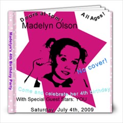 Madelyn s 4th - 8x8 Photo Book (20 pages)