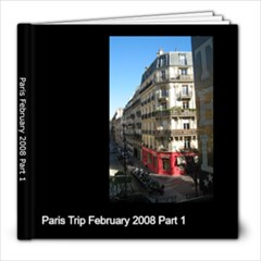 Paris Black Elegance - 8x8 Photo Book (20 pages)