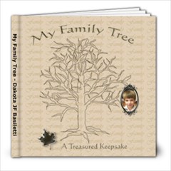 Dakota Family Tree Book - 8x8 Photo Book (20 pages)