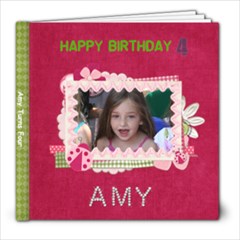 amy party 4 - 8x8 Photo Book (20 pages)