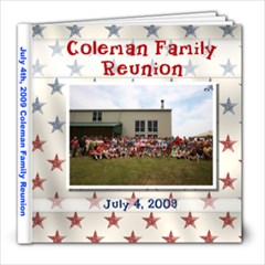 july42009_familyreunion - 8x8 Photo Book (20 pages)
