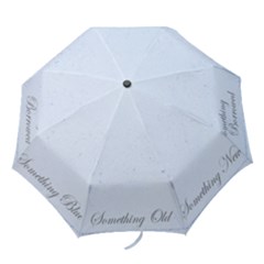 Something Borrowed Something Blue Umbrella - Folding Umbrella
