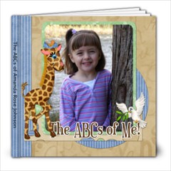 ABCs of Amanda - 8x8 Photo Book (20 pages)