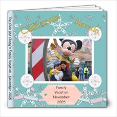 Chong Family Vacation2chan - 8x8 Photo Book (39 pages)