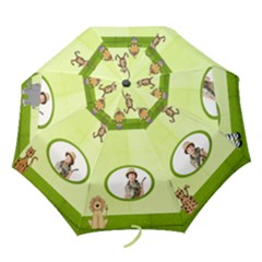 Safari Green Umbrella - Folding Umbrella