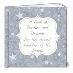 Boy-Baby Message Book - 8x8 Photo Book (20 pages)