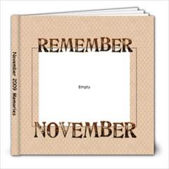 November Basiletti Book - 8x8 Photo Book (20 pages)