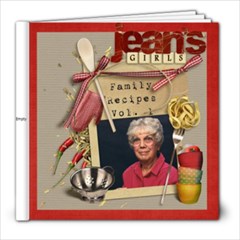 FamilyRecipes1 - 8x8 Photo Book (20 pages)