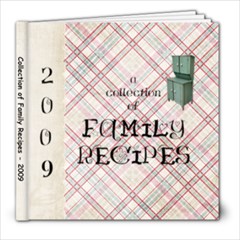 Our Family Recipe Book - 8x8 Photo Book (20 pages)