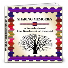Sharing Memories Journal 8x8 FREE TO COPY - 8x8 Photo Book (20 pages)