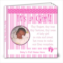 It s a Girl! 8x8 20 pg - 8x8 Photo Book (20 pages)