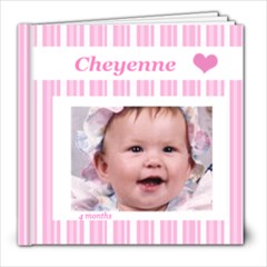 Cheyenne 4 months 8x8 20 pg - 8x8 Photo Book (20 pages)