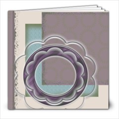Flower and circle album - 8x8 Photo Book (30 pages)