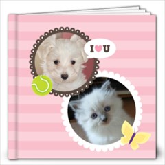 Cute Pets - 12x12 Photo Book (20 pages)