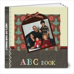 ABC Book Family - 8x8 Photo Book (20 pages)