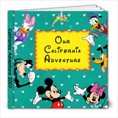 DisneyLand CA Adventure - 8x8 Photo Book (39 pages)