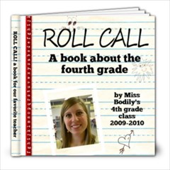 ROLL CALL! a teacher appreciation book - 8x8 Photo Book (20 pages)