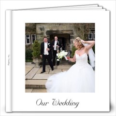 Our Wedding Coffee Table Frameless Album - 12x12 Photo Book (20 pages)