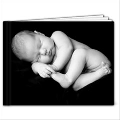 newborn book - 9x7 Photo Book (20 pages)