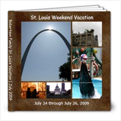 St Louis Family Vacation 2009 - 8x8 Photo Book (39 pages)