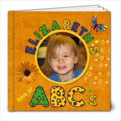 Elizabeth s ABC Book #3 - 8x8 Photo Book (39 pages)