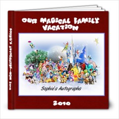 disney 39 page book 123 - 8x8 Photo Book (39 pages)