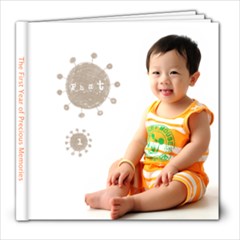 My Baby 1st  year book - 8x8 Photo Book (39 pages)
