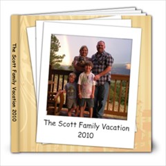 The Scott Family Vacation 2010 - 8x8 Photo Book (39 pages)