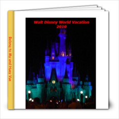 Disney World - 8x8 Photo Book (20 pages)