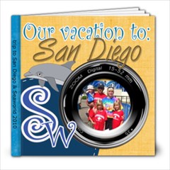 Sea world Sandiego book me - 8x8 Photo Book (39 pages)