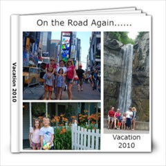 Vacation 2010 - 8x8 Photo Book (60 pages)