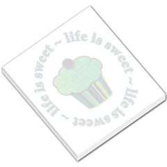 Life Is Sweet Cupcake Memo - Small Memo Pads