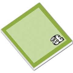 Green Black White Damask Memo - Small Memo Pads