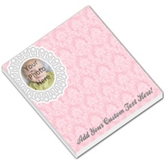  Pink Lace Photo Memo Pad - Small Memo Pads
