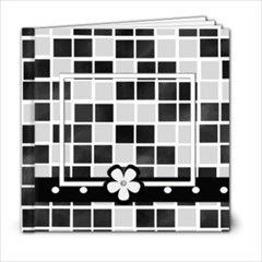 6x6_05_Black&White_Free Kit & Templates - 6x6 Photo Book (20 pages)