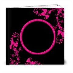 Funky Fuschia 6 x 6 album - 6x6 Photo Book (20 pages)