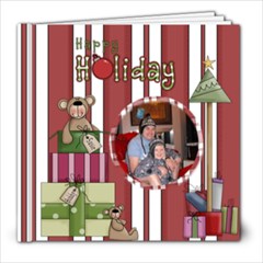 Christmas Memories 8 x 8 template - 8x8 Photo Book (20 pages)