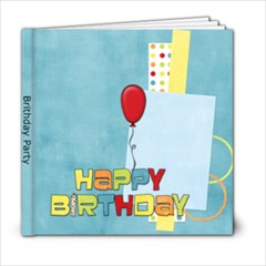 Birthday Boy - 6x6 Photo Book (20 pages)