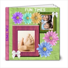 Summer Fun 6x6 Bright Colors - 6x6 Photo Book (20 pages)