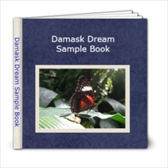 Damask Dream Sample 6x6 Book - 6x6 Photo Book (20 pages)