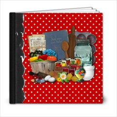 6x6 Recipe Book - 6x6 Photo Book (20 pages)