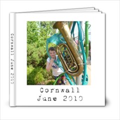 Cornwall 2010 volume 1 - 6x6 Photo Book (20 pages)