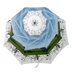 Perfect Swirls Umbrella - Folding Umbrella