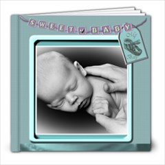 newborn baby boy book- template - 8x8 Photo Book (20 pages)