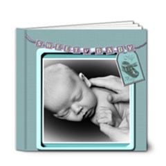newborn baby boy book- template - 6x6 Deluxe Photo Book (20 pages)