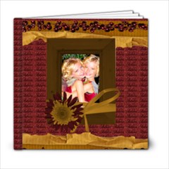 autumn template book 6x6 - 6x6 Photo Book (20 pages)