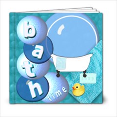 bubble bath template book - 6x6 Photo Book (20 pages)