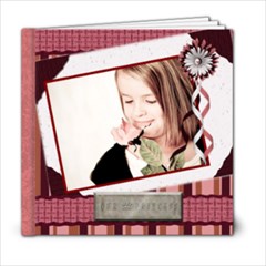 burgandy blessings template book 6x6 - 6x6 Photo Book (20 pages)