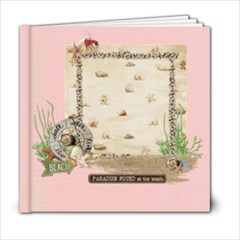 Beach Vacation Photo Book - 6x6 Photo Book (20 pages)